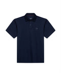 Mens Polo Shirt Slim Fit Short Sleeve Sanforized Cotton Polyester Elastane Premium Soft Hand - Blue 63_601H025_AZU193924_3