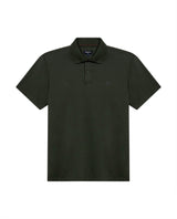 Mens Polo Shirt Slim Fit Short Sleeve Sanforized Cotton Polyester Elastane Premium Soft Hand - Green 63_601H025_VER190414_3