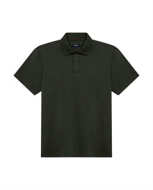 Mens Polo Shirt Slim Fit Short Sleeve Sanforized Cotton Polyester Elastane Premium Soft Hand - Green 63_601H025_VER190414_3