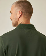 Mens Polo Shirt Slim Fit Short Sleeve Sanforized Cotton Polyester Elastane Premium Soft Hand - Green 63_601H025_VER190414_7