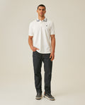 Mens Polo Shirt Classic Fit Short Sleeve Jacquard Cotton Elastane New Chevignon Logo Graphic Intarsia - Raw 63_601H030_CRU110606_4