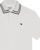 Mens Polo Shirt Classic Fit Short Sleeve Jacquard Cotton Elastane New Chevignon Logo Graphic Intarsia - Raw 63_601H030_CRU110606_8