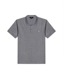 Mens Slim Fit Cotton Polo Shirt - Gray 63_601H050_GRI184005_3