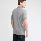 SLIM ICONIC POLO IN GRAY