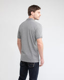 SLIM FIT ICONIC POLO IN GRAY