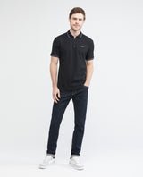 Men's Slim Fit Polo Zipper Placket 100% Cotton 602E015 - 3