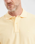Mens Classic Fit Cotton Polo Shirt - Yellow 63_602G000_AMA131025_4