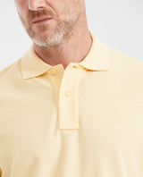 Mens Classic Fit Cotton Polo Shirt - Yellow 63_602G000_AMA131025_4