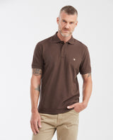Mens Classic Fit Cotton Polo Shirt - Brown 63_602G000_CAF190912_0