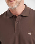 Mens Classic Fit Cotton Polo Shirt - Brown 63_602G000_CAF190912_4