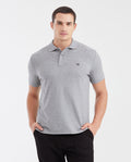 Mens Classic Fit Cotton Polo Shirt - Gray 63_602G000_GRI160000_0