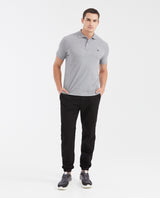 Mens Classic Fit Cotton Polo Shirt - Gray 63_602G000_GRI160000_3