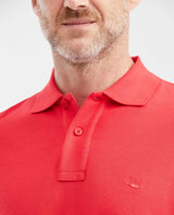 Mens Classic Fit Cotton Polo Shirt - Red 63_602G000_ROJ181761_4