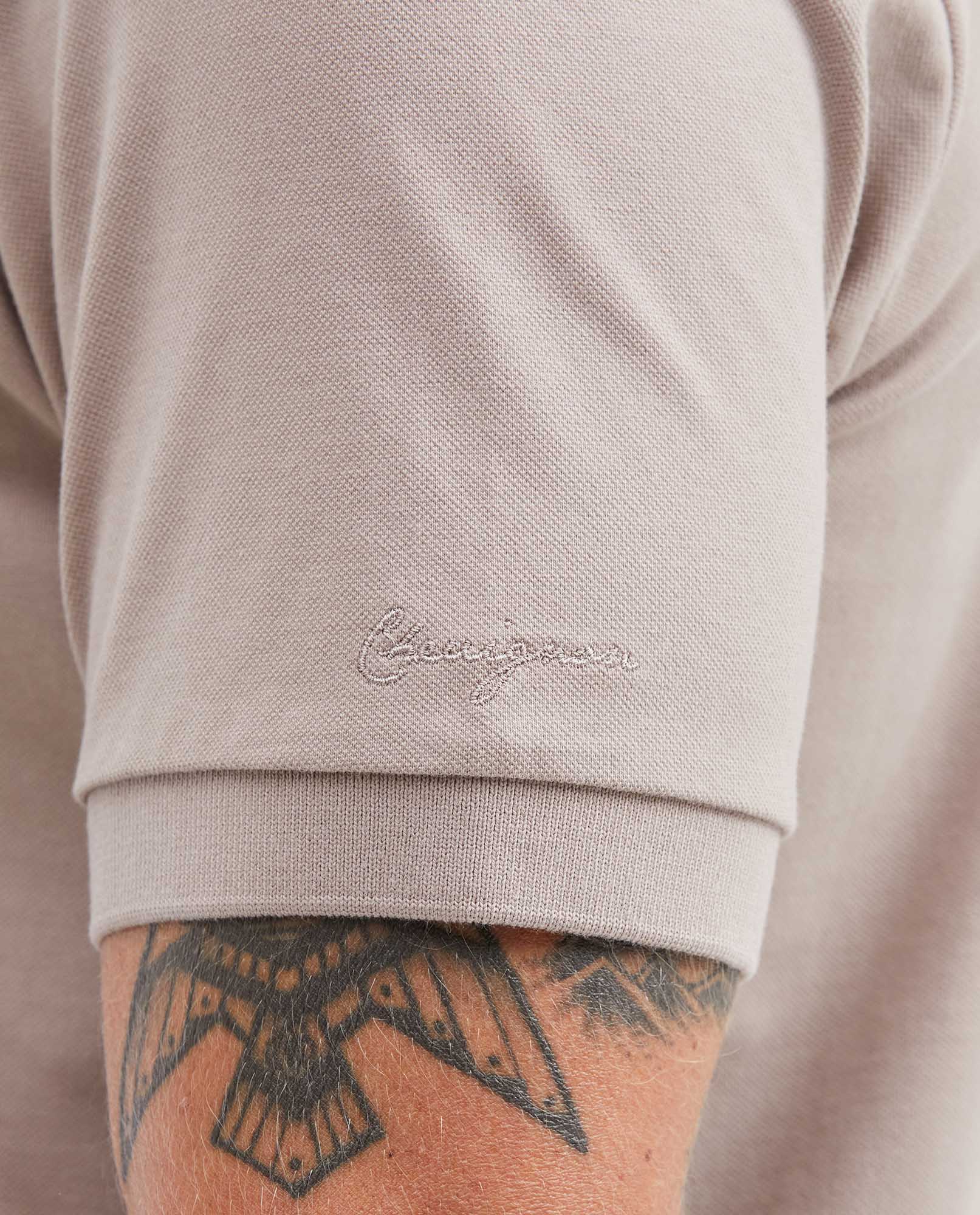 Men's Classic Fit Polo Shirt - Gray - 7