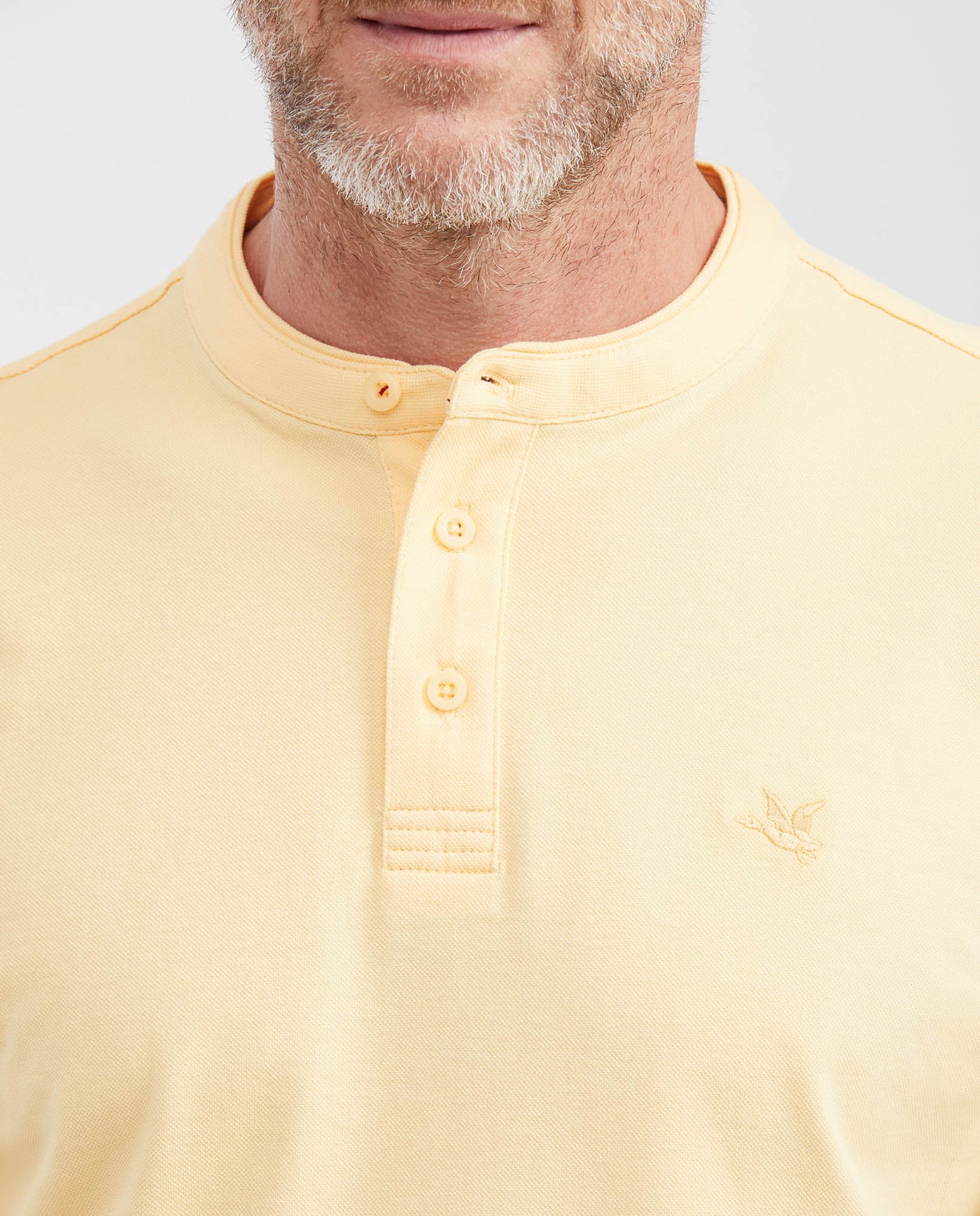 Men's Slim Fit Mandarin Collar Polo Shirt 602G002 - 3