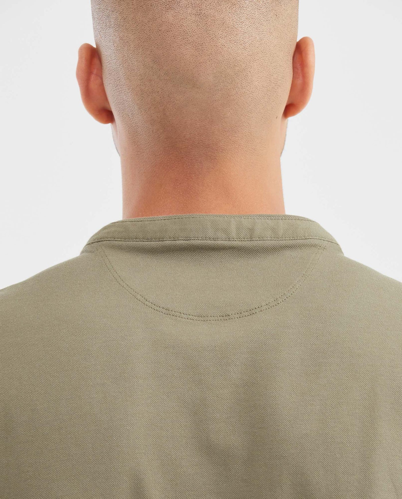 Men's Slim Fit Mandarin Collar Polo Shirt 602G002 - 6