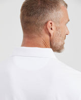 Men's Traditional Hem Sleeve Slim Fit Polo Shirt - White 602G003 - 6