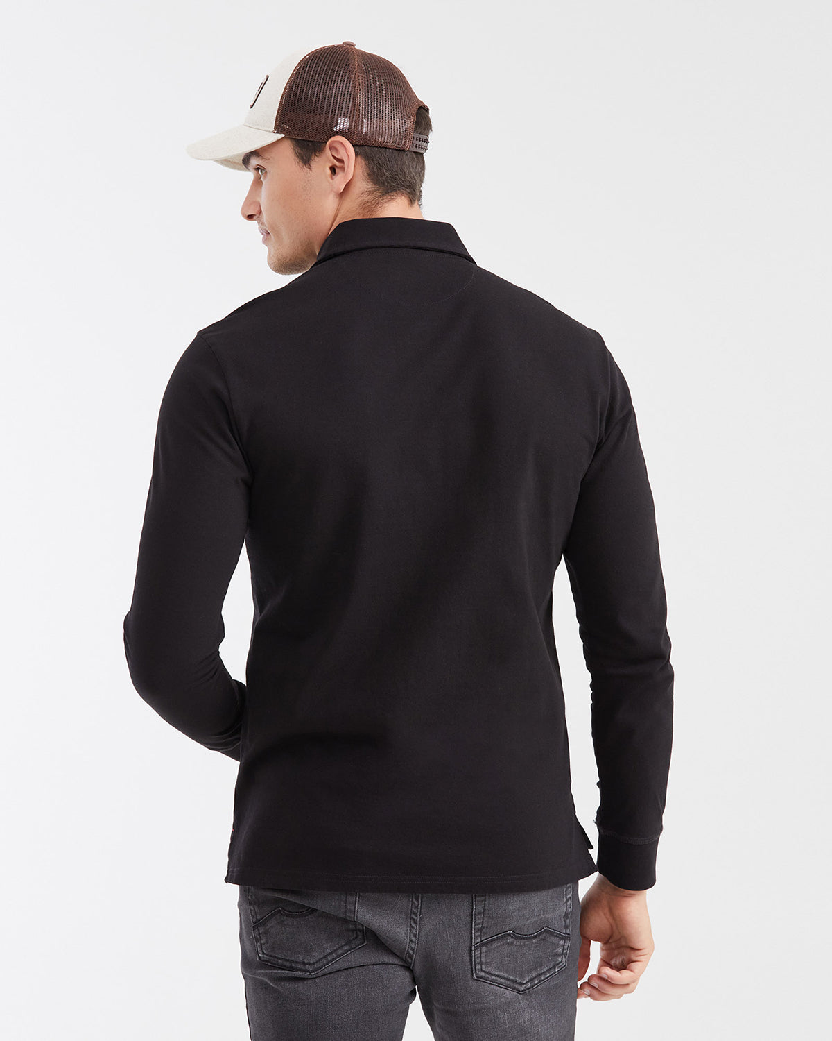 WADE LONG SLEEVE POLO