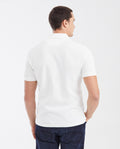 Slim Fit Polo Shirt with Waffle Texture and Hidden Buttons for Men - Raw 602G010 - 4