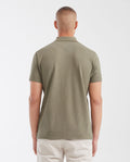 Men's Polo Shirt, Slim Fit with Embroidered Applique - Green 602G014 - 4