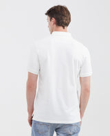 Men's Slim Fit Polo Shirt with Color Block Collar - Raw 602G018 - 5