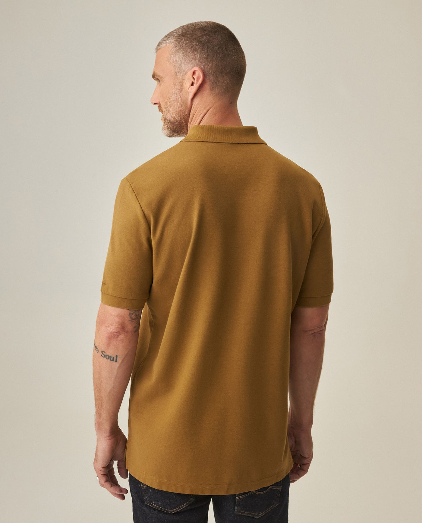 Men´s Polo Shirt - Brown 63_602H000_CAF180830_6