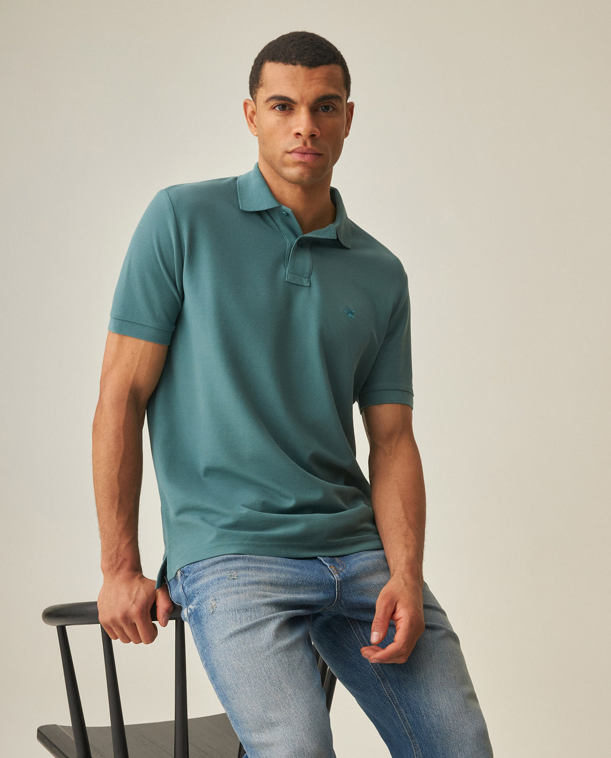 Men´s Polo Shirt - Green 63_602H000_VER185112_3