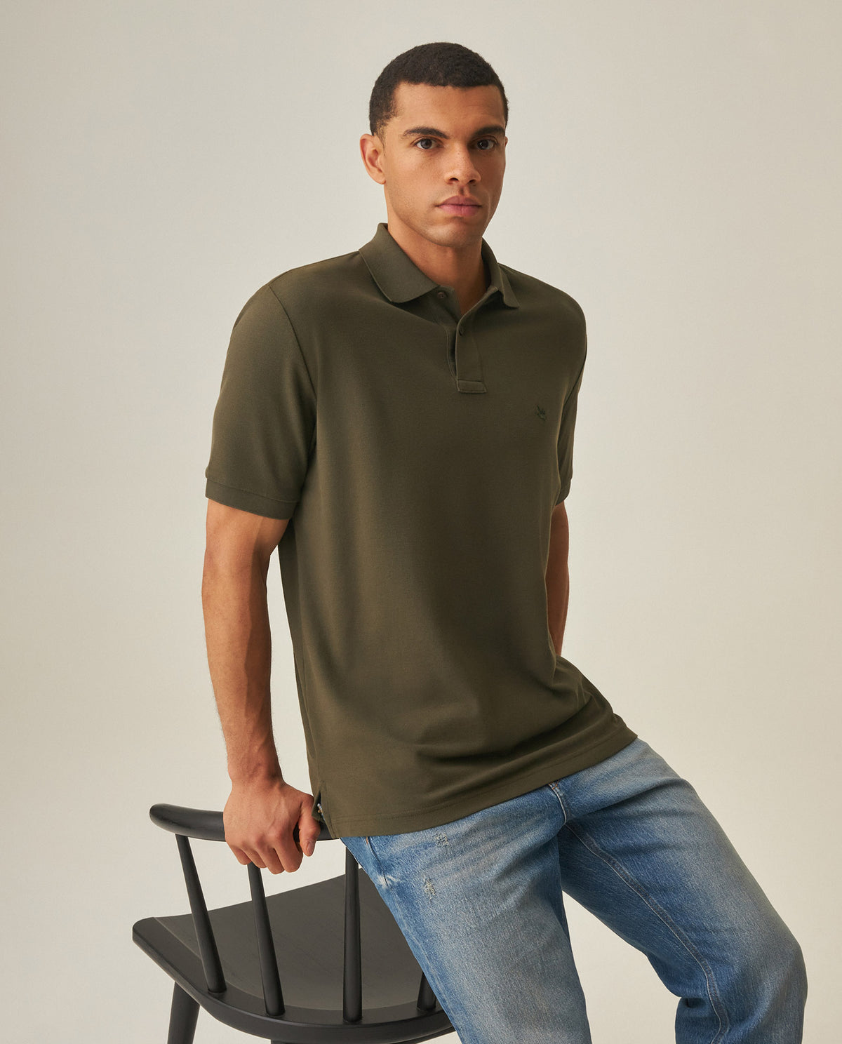 Men´s Polo Shirt - Green 63_602H000_VER190414_0
