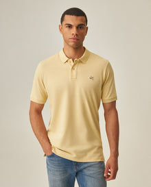 Men´s Slim Polo Shirt - Yellow 63_602H001_AMA130715_0