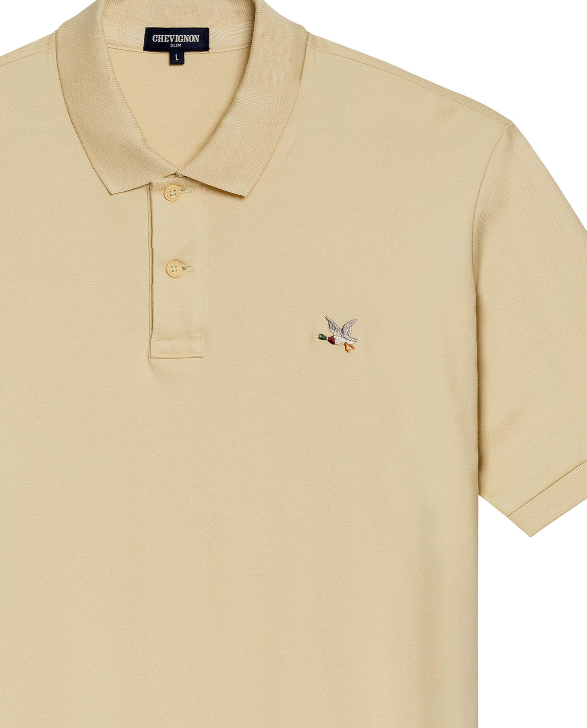 Men´s Slim Polo Shirt - Yellow 63_602H001_AMA130715_8