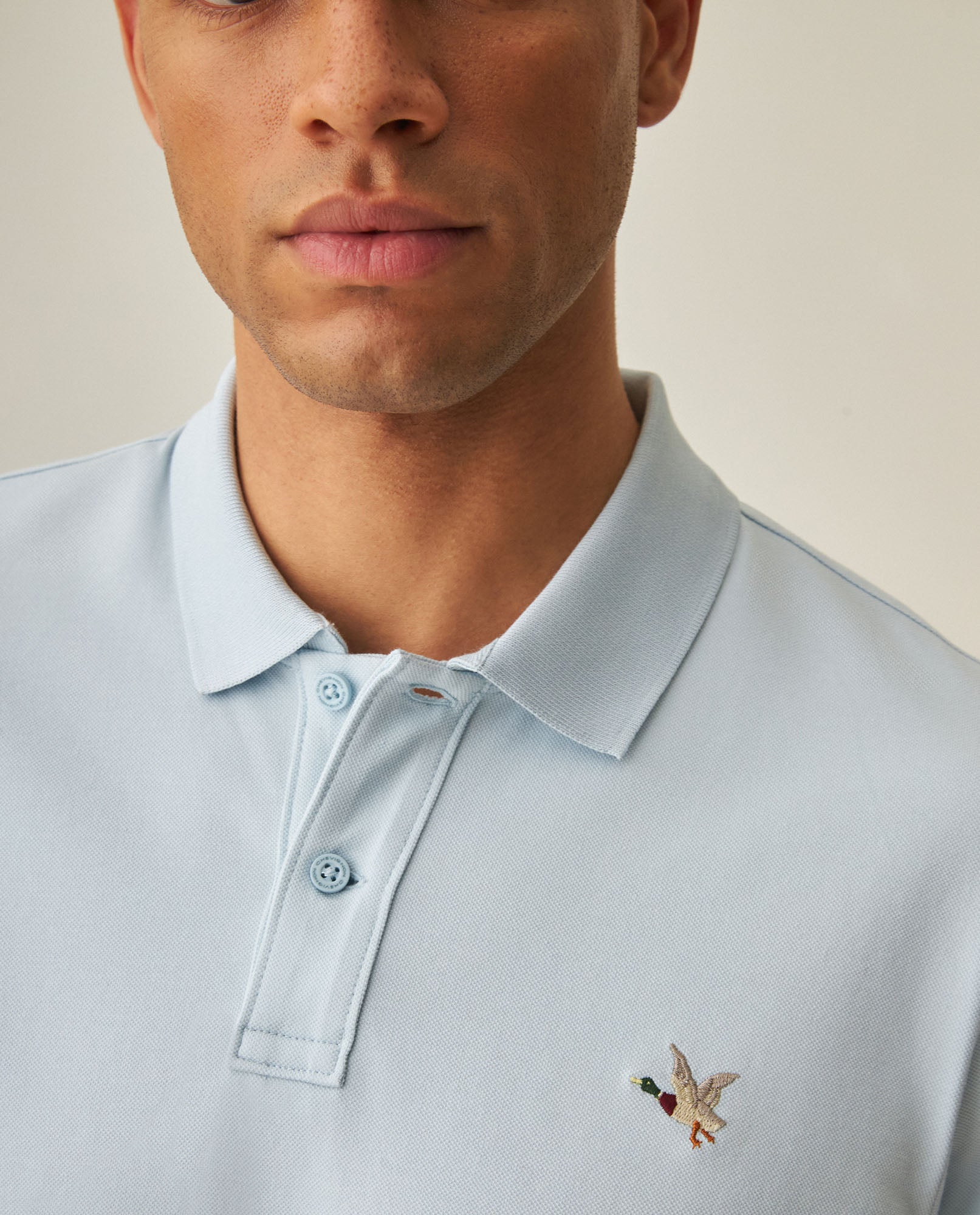 Men´s Slim Polo Shirt - Blue 63_602H001_AZU134308_5