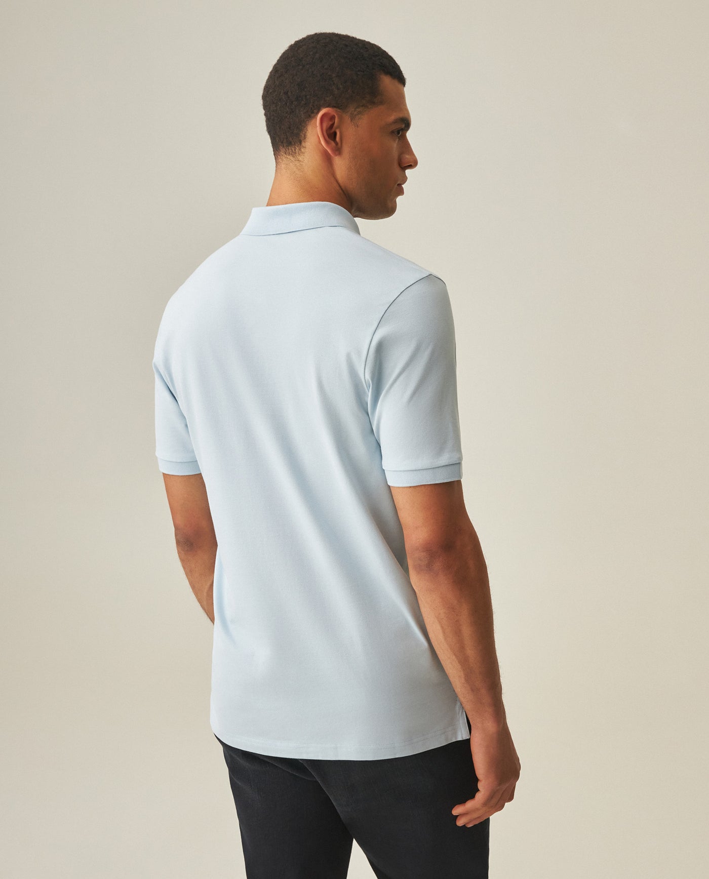 Men´s Slim Polo Shirt - Blue 63_602H001_AZU134308_6