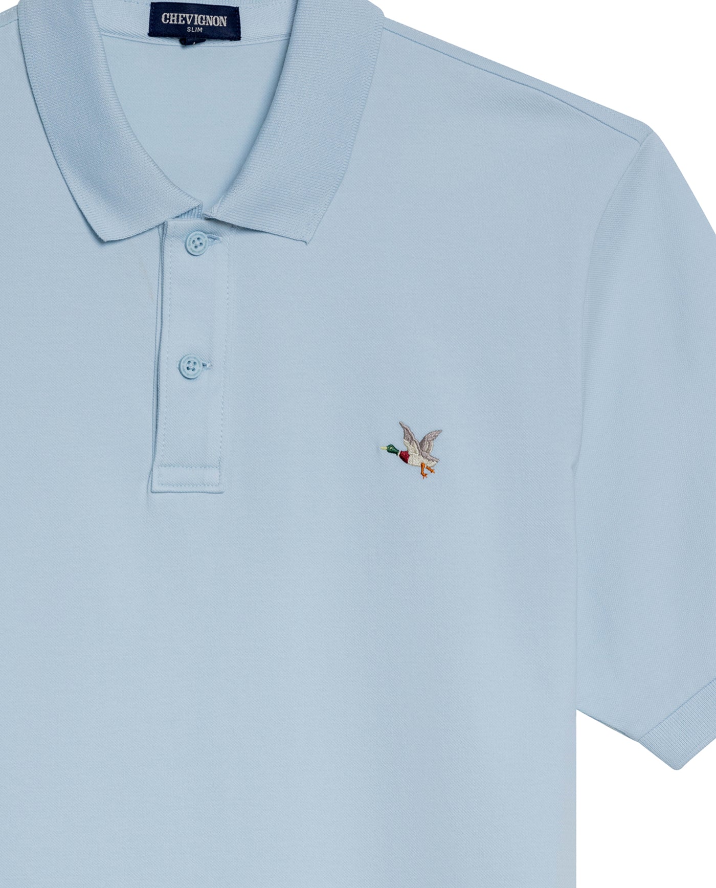 Men´s Slim Polo Shirt - Blue 63_602H001_AZU134308_8