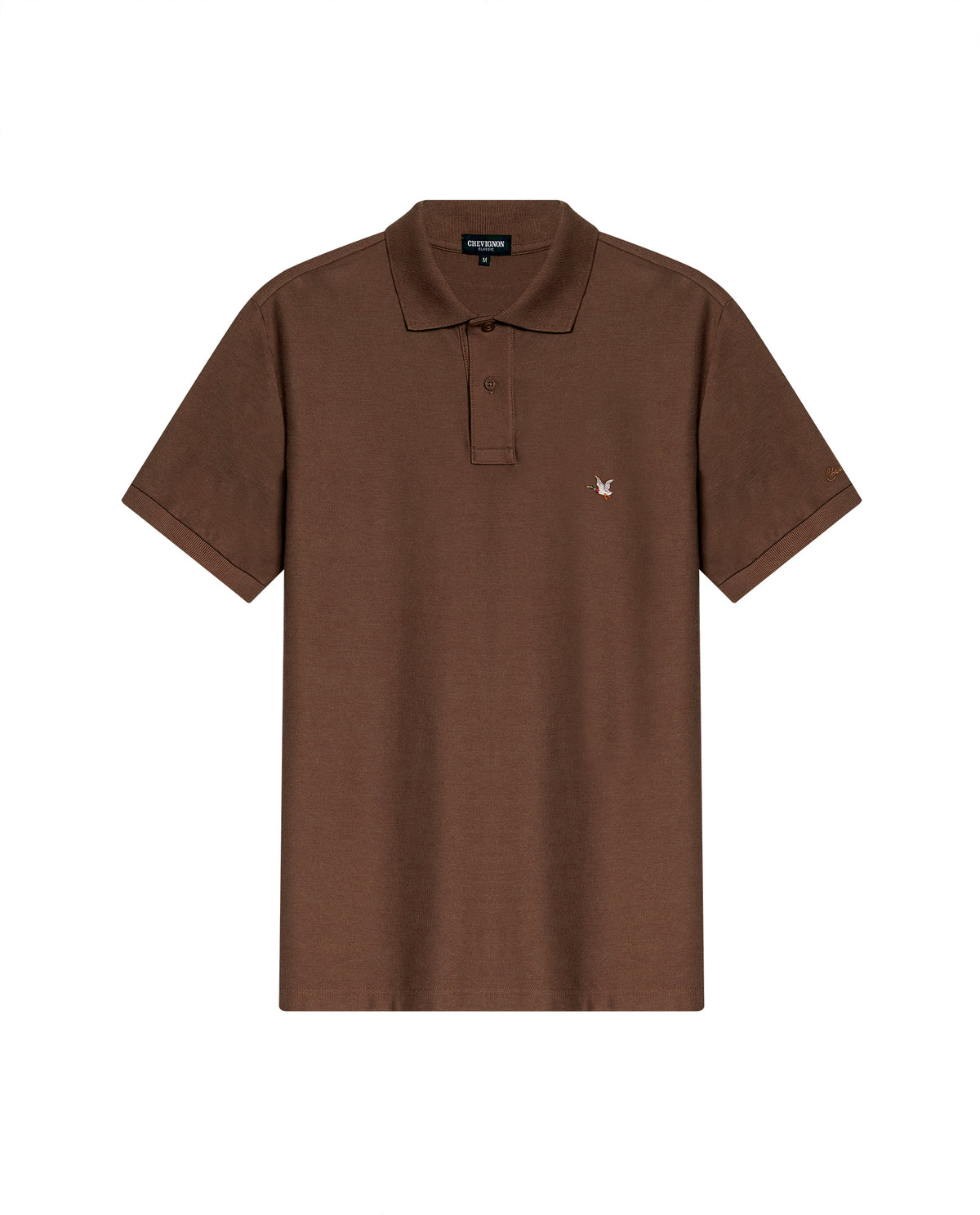 Men´s Slim Polo Shirt - Brown 63_602H001_CAF190916_4