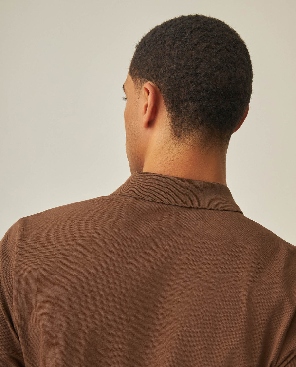 Men´s Slim Polo Shirt - Brown 63_602H001_CAF190916_7