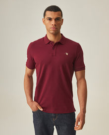 Men´s Slim Polo Shirt - Red 63_602H001_ROJ191522_3