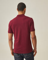Men´s Slim Polo Shirt - Red 63_602H001_ROJ191522_6