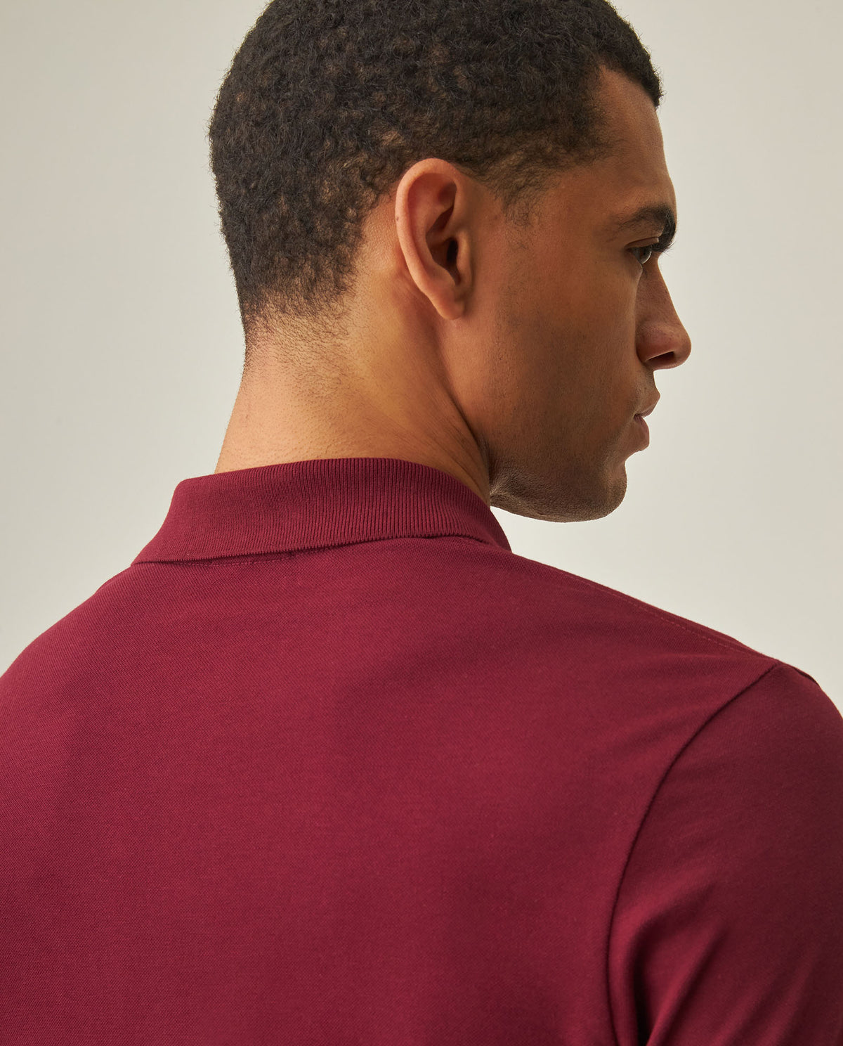 Men´s Slim Polo Shirt - Red 63_602H001_ROJ191522_7