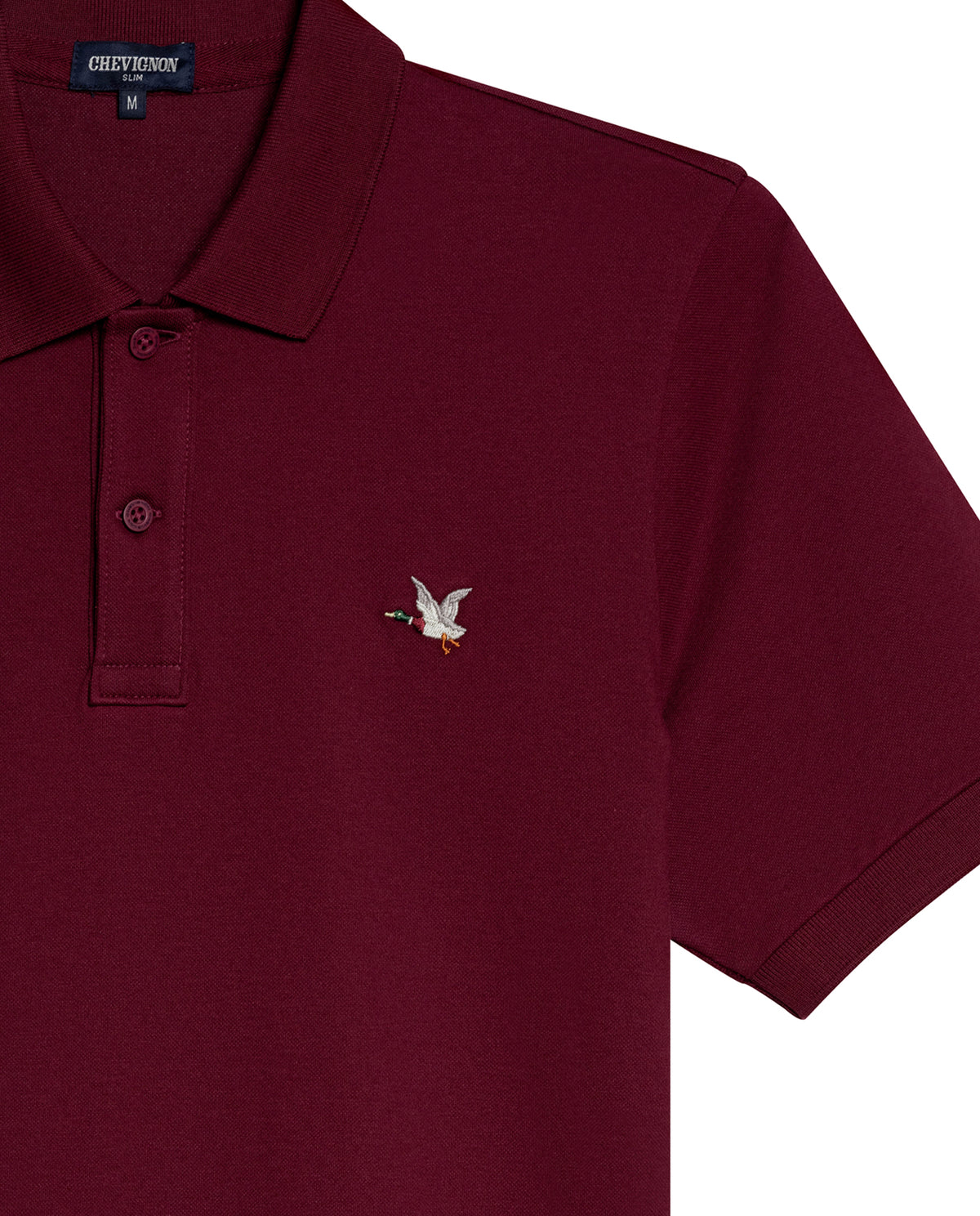 Men´s Slim Polo Shirt - Red 63_602H001_ROJ191522_8