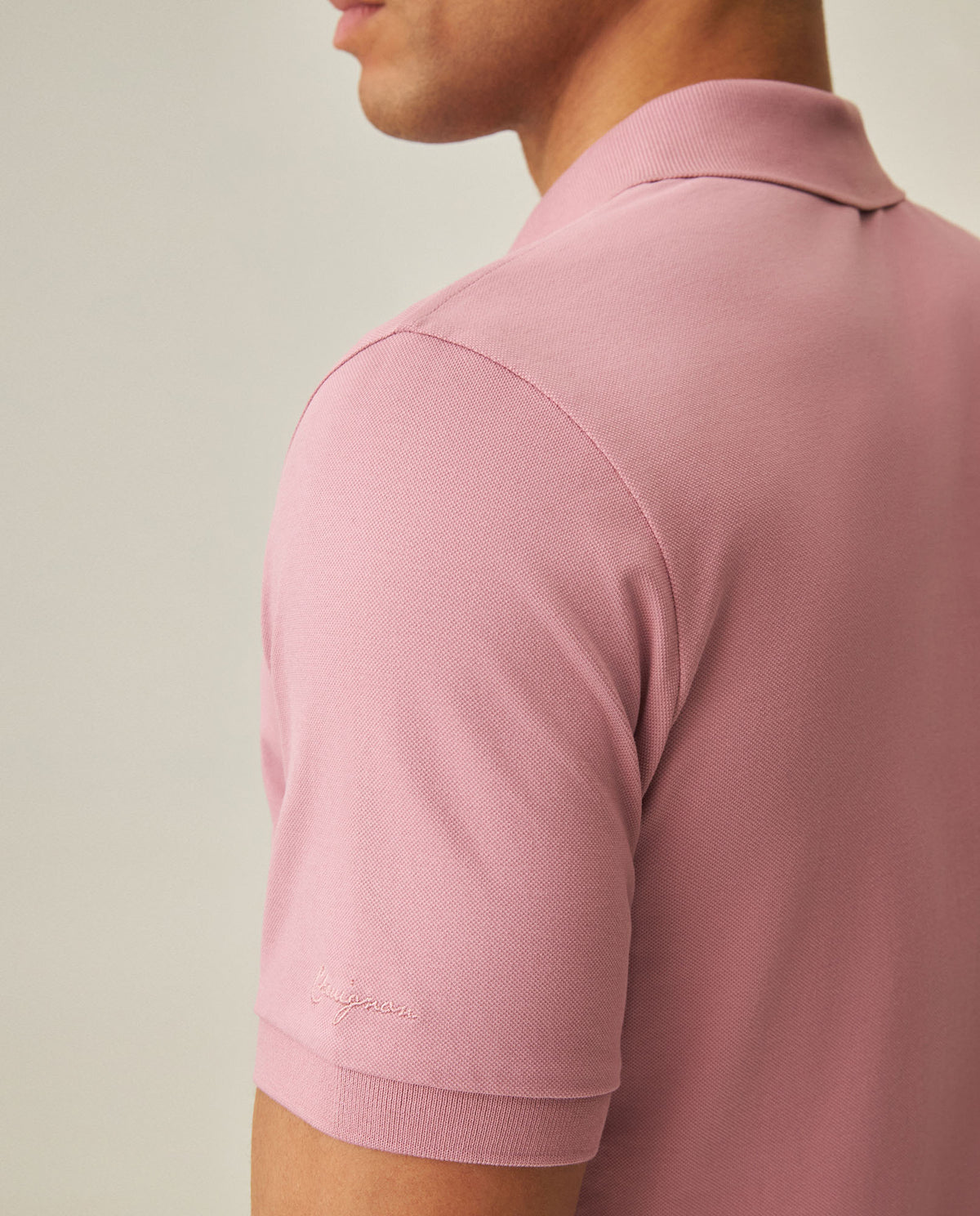 Men´s Slim Polo Shirt - Pink 63_602H001_ROS161708_7
