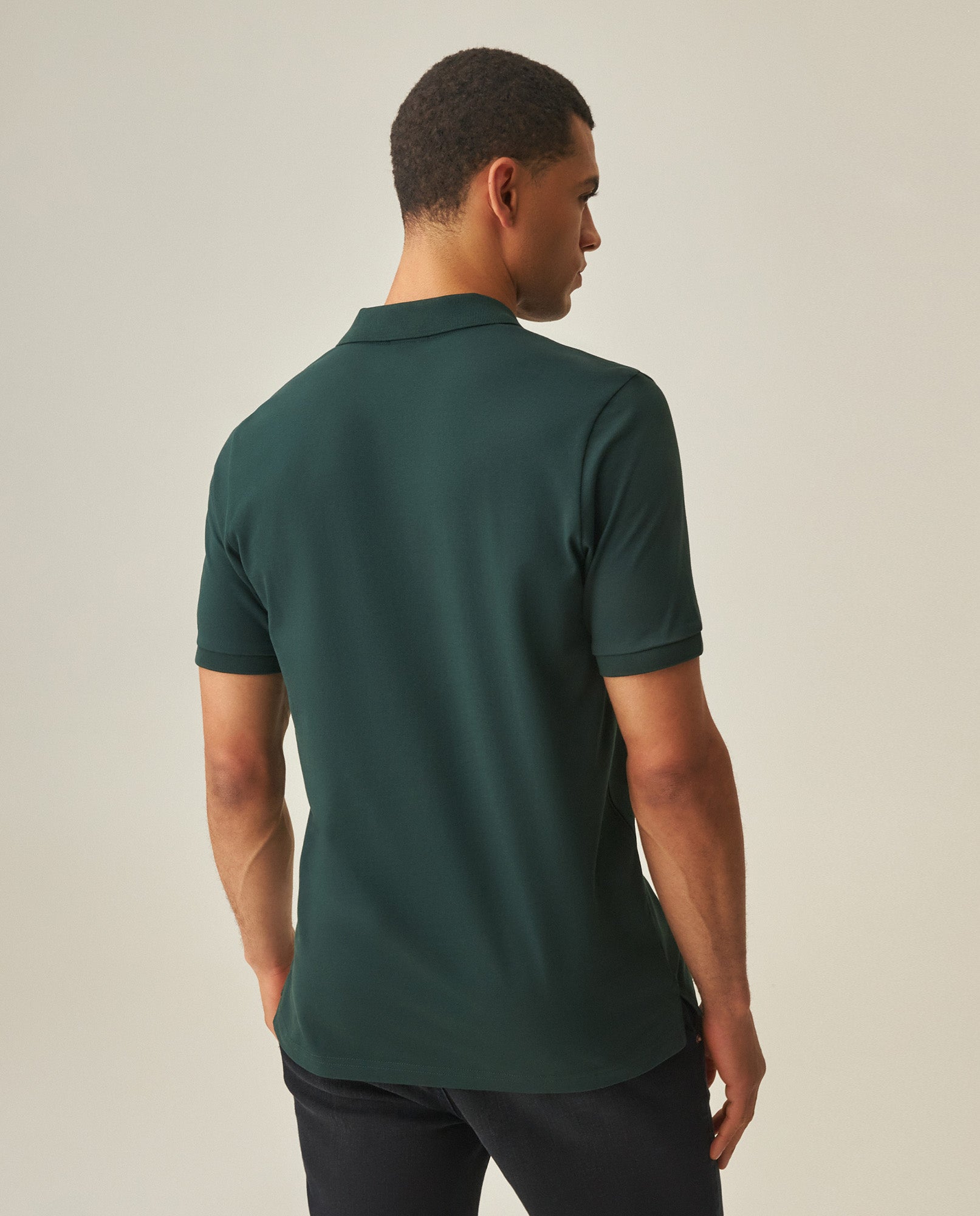 Men´s Slim Polo Shirt - Green 63_602H001_VER195350_6