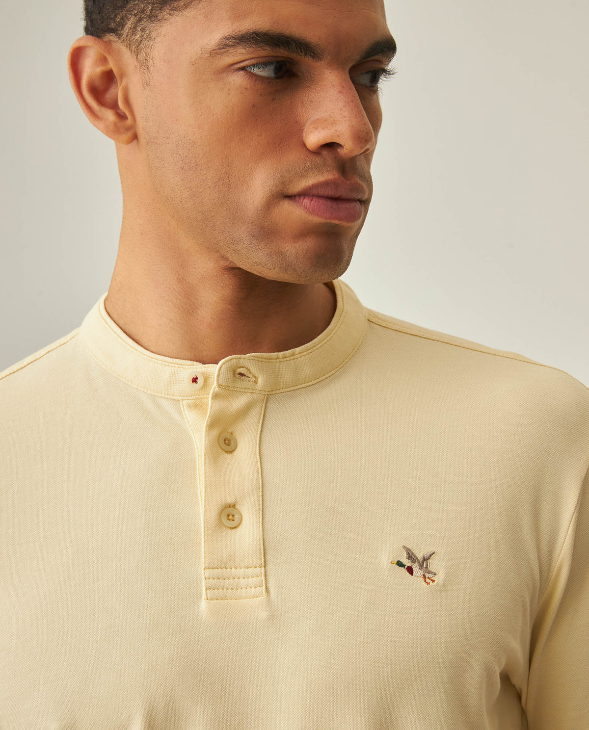 Men´s Slim Polo Shirt - Yellow 63_602H002_AMA120815_5