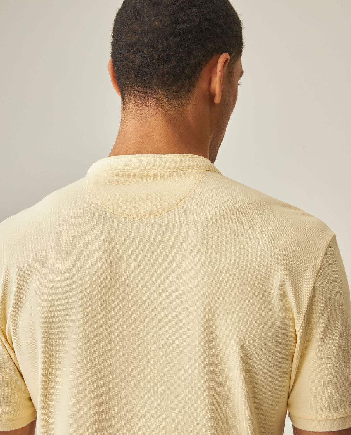 Men´s Slim Polo Shirt - Yellow 63_602H002_AMA120815_7