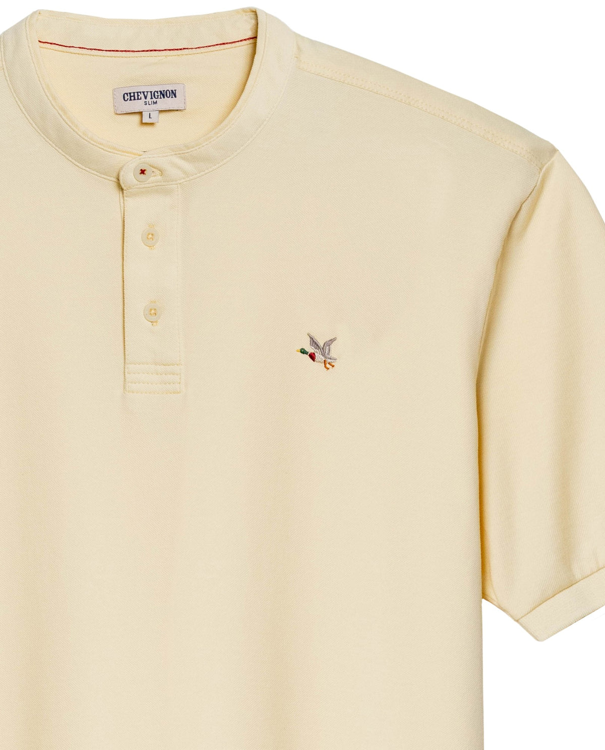 Men´s Slim Polo Shirt - Yellow 63_602H002_AMA120815_8