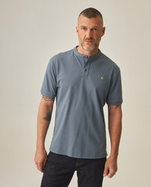 Men´s Slim Polo Shirt - Blue 63_602H002_AZU184214_0