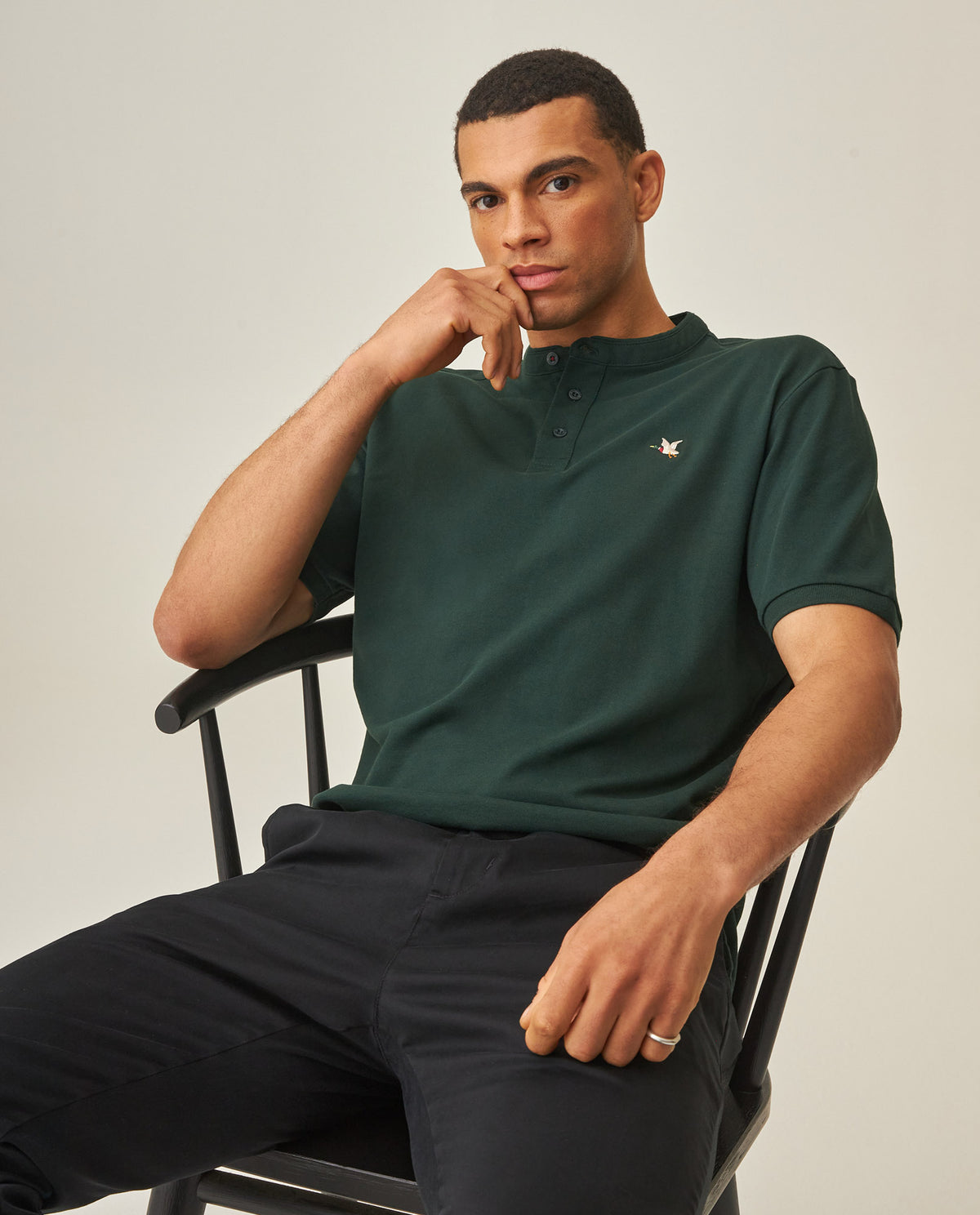 Men´s Slim Polo Shirt - Green 63_602H002_VER195350_0