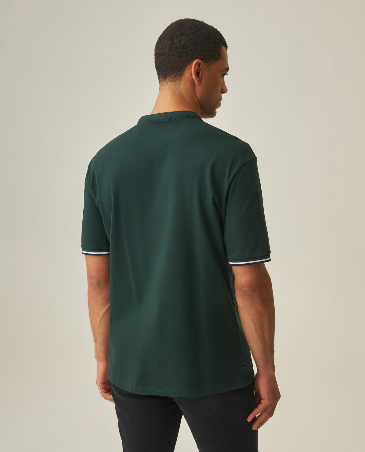 Men´s Slim Polo Shirt - Green 63_602H003_VER195350_6