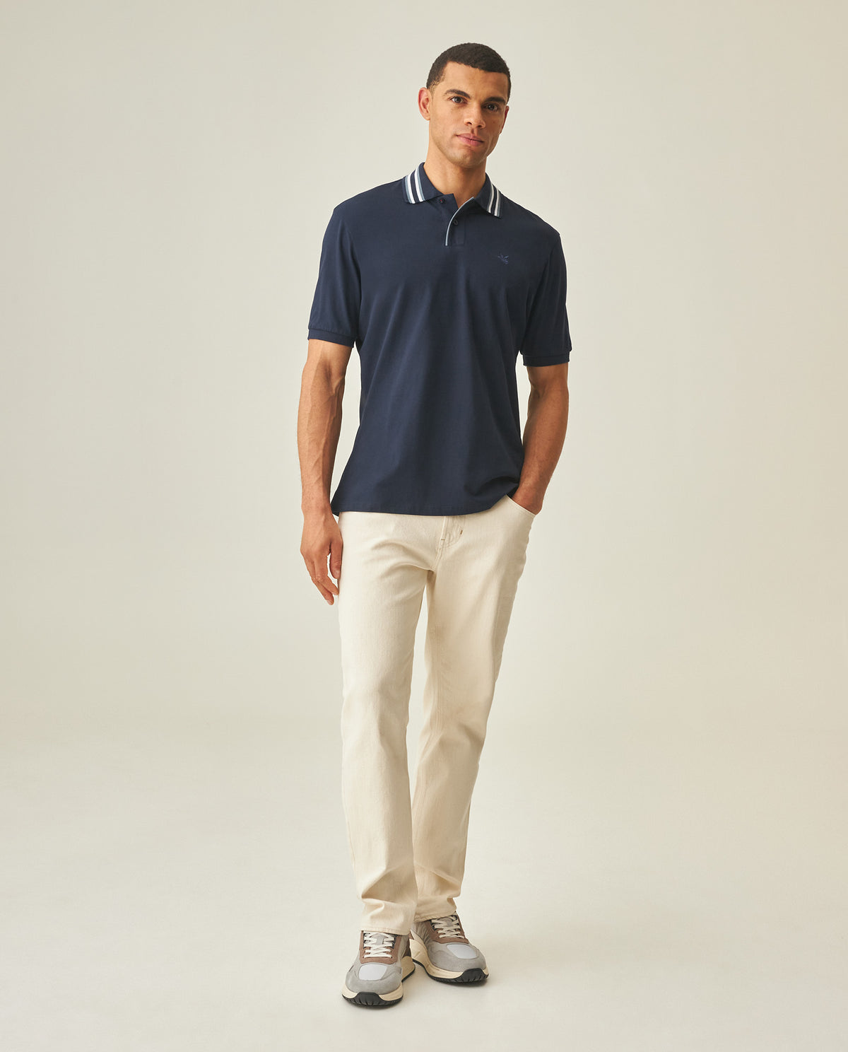 Men´s Regular Polo Shirt - Blue 63_602H004_AZU193924_3