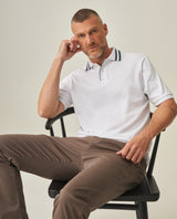 Men´s Regular Polo Shirt - White 63_602H004_BLA110601_0