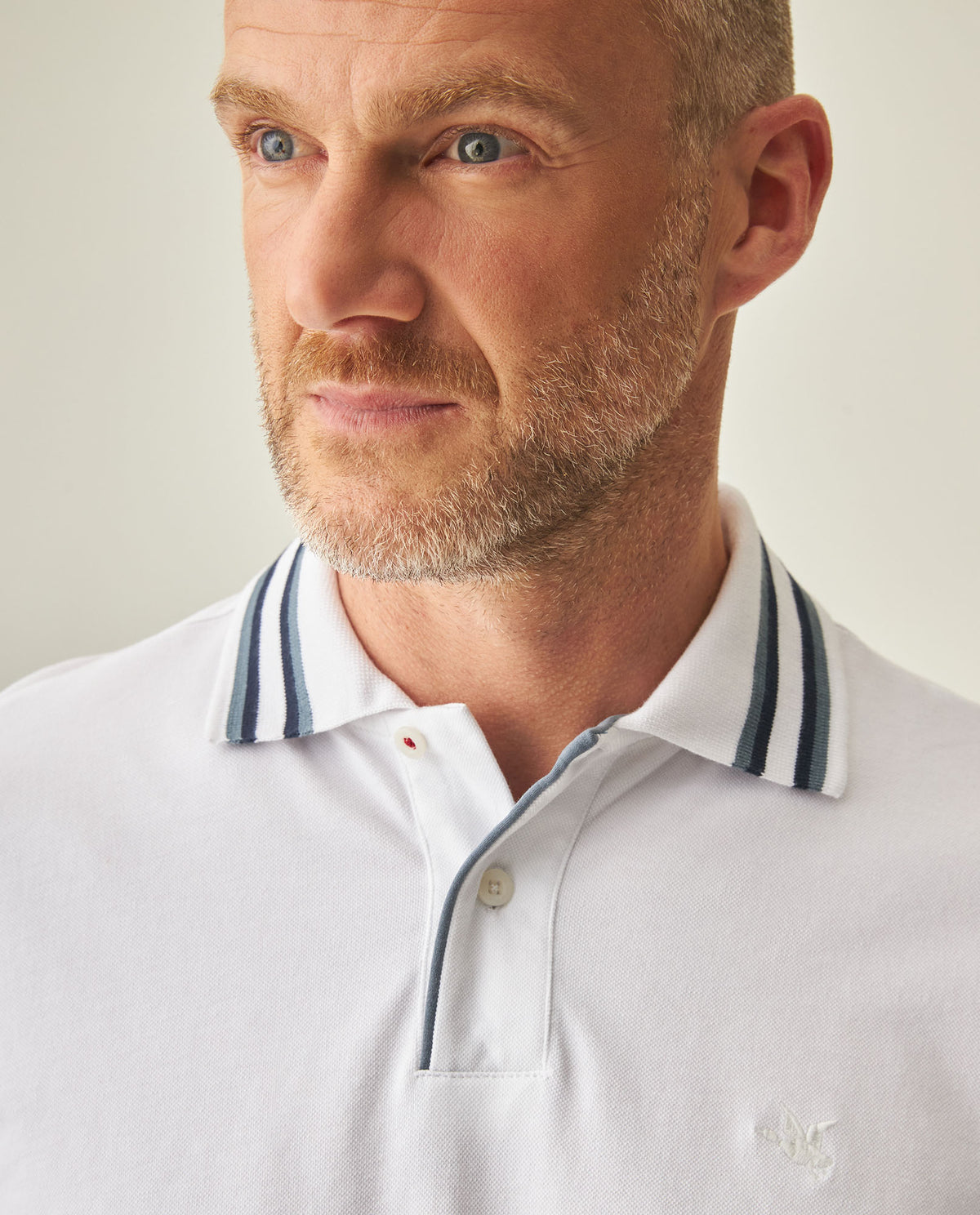 Men´s Regular Polo Shirt - White 63_602H004_BLA110601_5